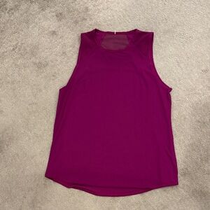 Lululemon Women's Sleeveless Top - Purple/magenta